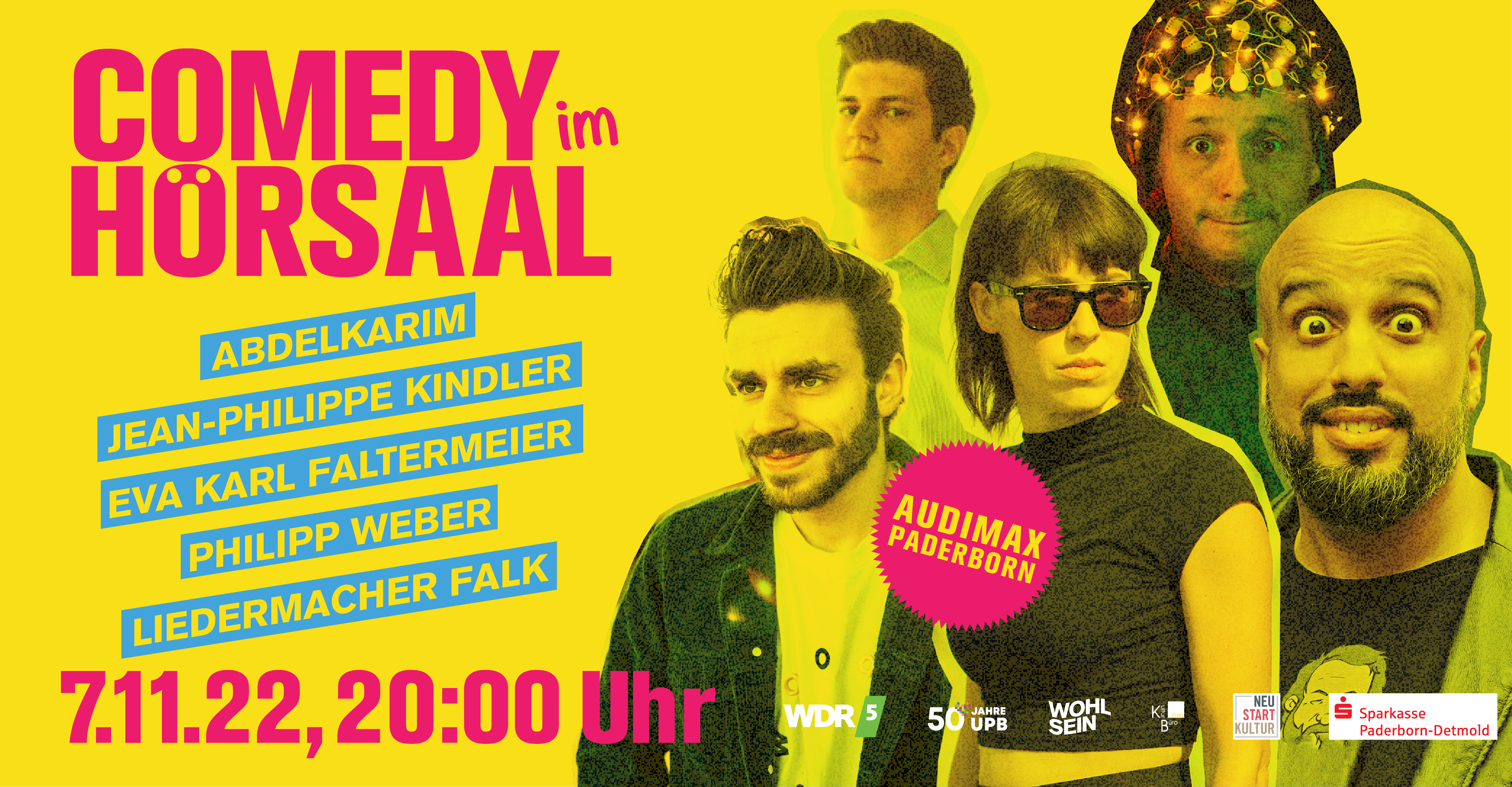 Comedy im Hörsaal: WDR5 Kabarettfest